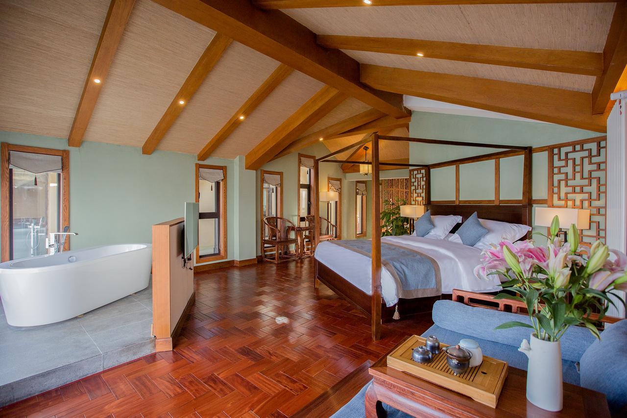 Walden Lugu Lake Zen Retreat Ninh Lạng Ngoại thất bức ảnh