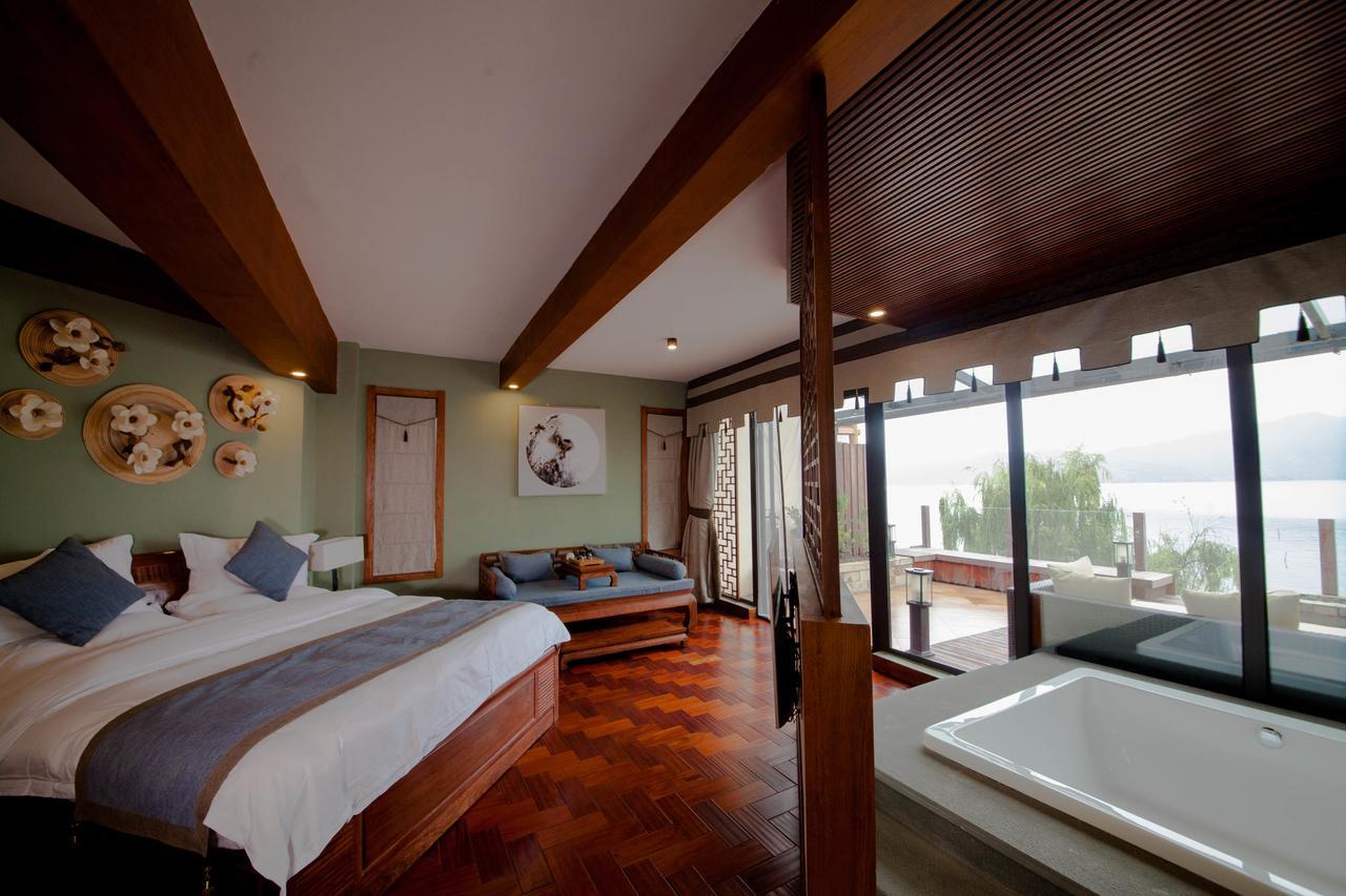 Walden Lugu Lake Zen Retreat Ninh Lạng Ngoại thất bức ảnh